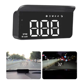 M1 GPS HUD Auto Head-Up Display-Kohta-pardal Arvuti Esiklaas Projektor Kiiruse Ületamise Alarm Süsteem Projektor