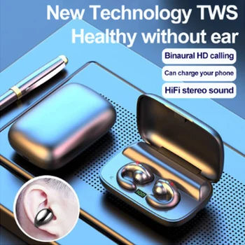 2023 UUS TWS Traadita Luu Juhtivus Kõrvaklapid Stereo Müra Vähendamise Peakomplekt Veekindel Sport Kõrvaklapid HTC Desire 22 Pr