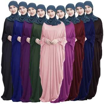 Eid Moslemi Naiste Palve Rõivas Islami Maxi Kleit Khimar Abayas Araabia Rüü Abaya Ramadan Riided Seal Kaftan Kleit Traditsioonilise Burka