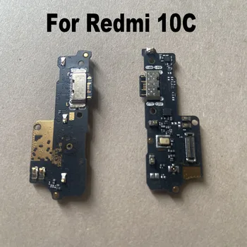 Eest Xiaomi Redmi 10C Laadimine USB Pordi Mikrofon Mic Dock Connector Board Flex Kaabel Varuosade Globaalne