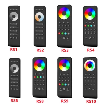 2.4 G RF wireless Remote Touch 2/4/8 Tsooni led riba, Kontroller LED dimmer ühte värvi/dual värv/RGB/RGBW/RGB+CCT led ribad
