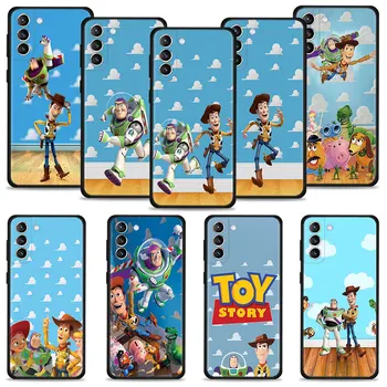 Toy Story Woody Buzz Lightyear Case For Samsung Galaxy S21 S22 S20 Ultra FE S10 S9 S8 Pluss S10e Märkus 20Ultra 10Plus Kate