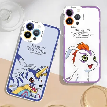 Armas Digitaalse Koletis Telefon Case For Iphone 13 Pro Max 12 Mini 14 11 Pehme Silikoon On Läbipaistev Angel Eye Disain Tagakaane