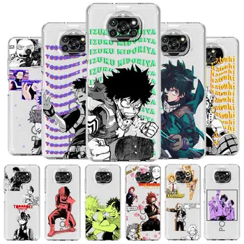 Dabi Minu Kangelane akadeemiliste Ringkondade Anime Telefoni Puhul Xiaomi Mi 12T 10 12 Lite 11 Ultra 11X 11T Pro Poco X4 X3 NFC F3 F4 M3 M4 Selge Kate