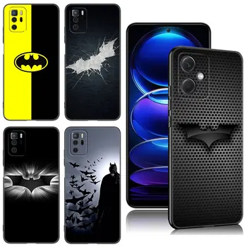 B-Batmans Kangelane Telefoni Puhul Xiaomi Redmi Lisa 10 11 12 11S 4G 8 9 11E 11T Pro Plus 10T 5G 8T 9S 10S 12S Must Silikoonist Kate