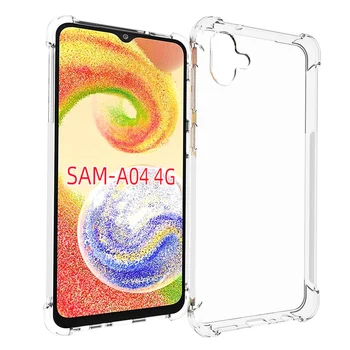 Sobivus Galaxy A04 4G Juhtudel,Kristallselge libisemisvastased Anti-Scratch Põrutuskindel Paindlik TPÜ Case For Samsung Galaxy A04 4G Kate