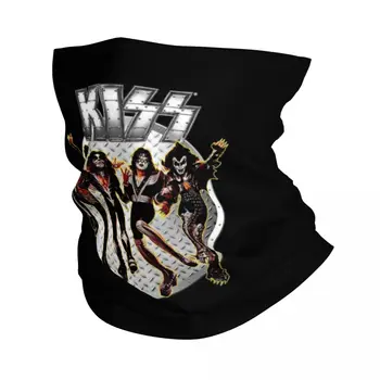Heavy Metal bänd Rock Sall Kaela Katab Trükitud Kiss Mask Salli Multi-use Peakatet Püügi Mehed Naised Täiskasvanute Pestav