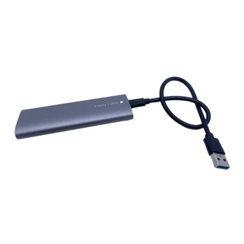 M. 2 SSD Ruum Kasti NVMe Kaks protokolli SSD Alumiinium Korpus Juhul Toetada USB3.1 Tüüp C 10Gbps 2230-2280 SSD
