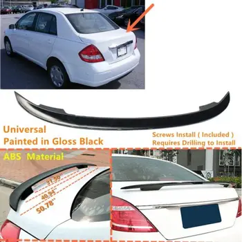 Eest 07-2012 Nissan Versa Sedan ABS Plastist Spoilerid Universaalne Pagasiruumi Sedaan Tagumine Tiib Keha Kit Tarvikud
