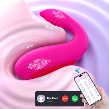 RAKENDUSE Bluetooth Kontrolli Vibraator Muna Naiste Kliitori Stimulaator Kantavad G-Spot Vibraator Armastus Muna Täiskasvanud Vibreeriv Sugu Mänguasi
