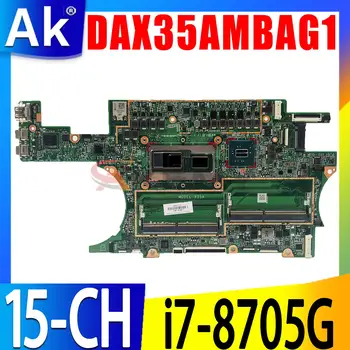 DAX35AMBAG1 X35A HP Genotsiid X360 15-AHELS-15T-AHELS Sülearvuti Emaplaadi Koos i7-8705G CPU 100% Täielikult testitud L15574-601 L15574-001