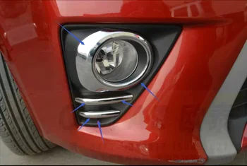 Sobib 2014 Toyota Yaris Front fog lamp cover, fog lamp, raam, eesmine udutulelatern trim strip