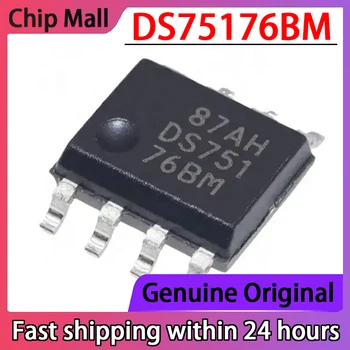 5TK Uus Originaal DS75176BMX/NOPB Ekraanil Trükitud DS75176BM Pakett SOP8 Juhi IC Chip