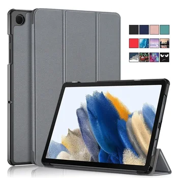 Samsung Tab A9 Pluss 2023 11 tolline Magnet Klapp Nahast Seista Tableti Kest Galaxy Tab A8 10.5 SM-X200 Juhul Smart Cover