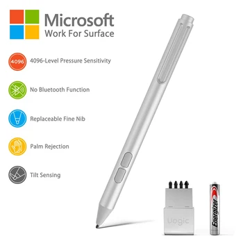 Touch Stylus Pen Microsoft Surface 4096 survetundlikkust, Palm Tagasilükkamise kooskõlas Uue Surface Pro 9 & Pro 8/Sülearvuti