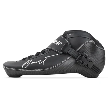 BONT BNT 195mm Must Inline Speed Skate Saapad Carbon skate saabas Inline skate professionaalne rulluisud