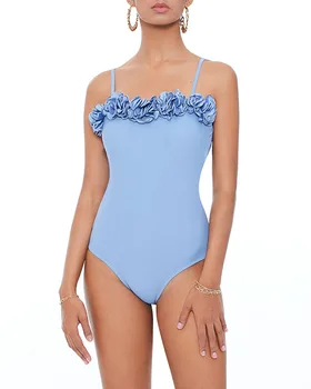 Naised Ühes Tükis Ujumistrikood 2023 Seksikas Supelpüksid Naiste Kõrge Armas Monokini Vintage Trikoo Beachwear Ujumine Sobib Biquini