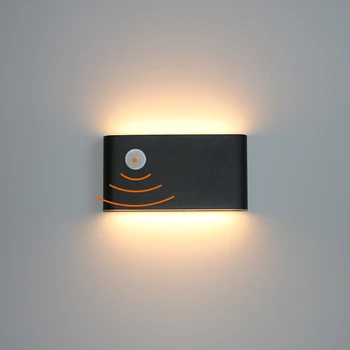 Kaasaegne LED Väljas Liikumisandur Veekindel Seina Lamp Inimese Keha Saatmise Resolutsiooni Aed, Hoov, Koridoris Valgustus