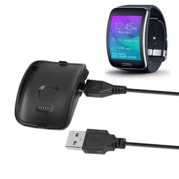 Kaasaskantav Dokk Laadija Adapter Seista+Laadimine USB Kaabli Juhtme Asendus Samsung Galaxy S Käik R750 Smart Watch Tarvikud