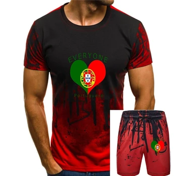 Meeste t-särk Igaüks Armastab portugali Mood Lühike Personalitized Pullover Man t-särk uudsus tshirt naised