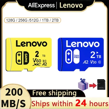Lenovo 1TB/2TB A2 Mälu Mikro SD-Kaart 512 GB 128GB Mälukaart Micro TF/SD Card Class 10 kiire Android Nintendo Lüliti