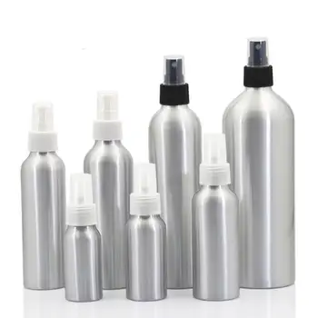 Hulgi 150pcs/palju 30/50/100 ml Alumiinium spray pudel Peen Udu Alumiinium Täitke Pudel, kosmeetikatoodete spray purk