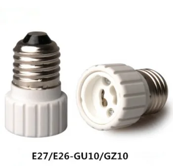 Lamp Adapter Converter LED E27, Et GU10 Pesa Materjali lamp Omanik Muundurid Pistikupesa Adapter Lamp Base Tüüp
