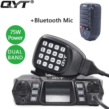 QYT KT-980 Pluss Sõiduki Mount Raadio 75W VHF 136-174mhz UHF 400-480mhz Dual Band Baas, Auto, Veoauto Mobile Radio Amateur KT980 Pluss