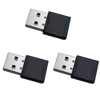 3X Mini USB Sõrmejälje Lugeja Moodul Seadme USB Sõrmejälje Lugeja, Windows 10 11 Tere Biomeetria Turvalisuse Võti