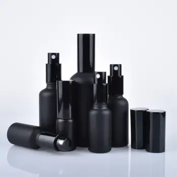 5ml-100ml Must Klaas Pudel Tühi Pump Pudel Spray Parfüüm-Emulsioon, Õli Serveerimiseks Konteinerid Kaasaskantav Reisi Korduvtäidetavaid Pudel
