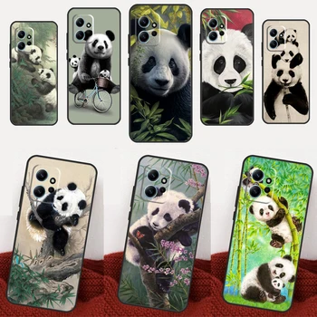 Panda Loomade Armas Karu Puhul Xiaomi Redmi Lisa 12 11 10 9 8 Pro 10S 11S 12S Kaas Redmi 12 12C 9C 10A 10C