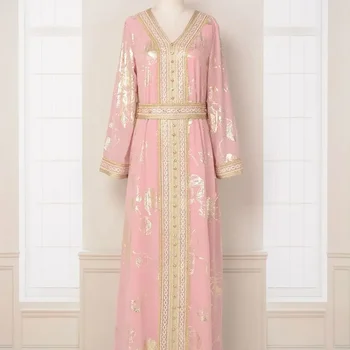 Pruunistavate Õhtukleit Moslemi Mood Abaya Naiste Pikk Kleit Kimono Khimar Hijab Kleidid Ramadan Dubai Rüü Eid Islam Riided