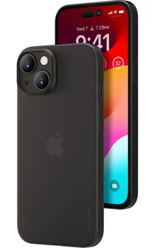 memumi Kerge iPhone 15 Plus Ultra Slim Juhul, Kaamera Kaitse Matt kõvakaaneline, iPhone 15 Plus Õhuke Juhul