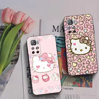 Sanrio Hello Kitty Telefoni Puhul Xiaomi Redmi Lisa 11 8 9 10 6 Pro 10T 9S 8T 7 5A 4 5 Pro Plus Pehmest Silikoonist Kate