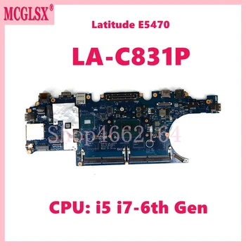 LA-C831P koos i5 i7-6. CPU Mainbotad Dell Latitude 5470 E5470 Sülearvuti Emaplaadi CN-0792TG 0476JC 02MMKG Täielikult Testitud OK