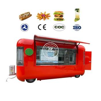 2023 Jäätis Müügiautomaadid Ostukorvi Väljas Mobiil Köök, kiirtoit Haagise Toidu Veoauto Mobiil Toidu Haagise Täis Köök Seadmed