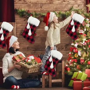 Palus Top Parempidises Korduvkasutatavad Jõulud ladustamine koos Näota Gnome Tutt Pidulik Xmas Tree Rippuvad Sokk kingikoti Puhkus
