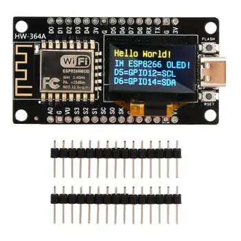 Eest ESP8266 Arengu Pardal Koos 0.96 Tolline OLED-Ekraan, CH340 Draiver Moodul Arduino IDE/Micropython Programmeerimine
