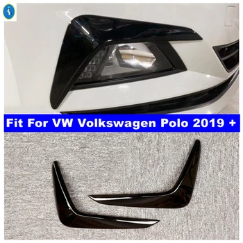 Esistange Udutuled Kulmu Lambid Silmalau Tuul Nuga Riba Katab Sisekujundus Jaoks VW Volkswagen Polo 2019 - 2023 Välisilme Tarvikud
