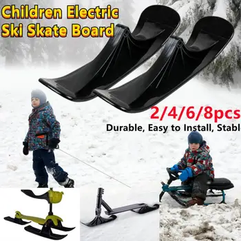 2/4/6/8pcs Lume Roller Ski Konverteerimise Manus Converter Kit Juhatuse Ski Rack Kelk Roller Velje Laste Elektriline Skate Suusk
