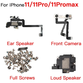 Kuular Eesmine Kaamera Flex Kaabel iPhone 11 Pro Max Täielik Komplekt Sisemine Kruvid Valju Kõlari Asendamine