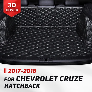 Auto Täieliku Katvuse Pagasiruumi Matt Chevrolet Cruze Luukpära 2017 2018 Auto Boot Cover-Pad Lasti Interjöör Protector Tarvikud